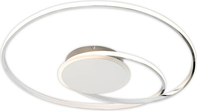 Dorle LED-taklampe, krom Ø 60 cm