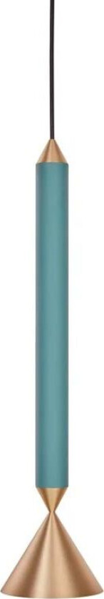 Apollo 39 pendel Deep Sea / Polished Brass