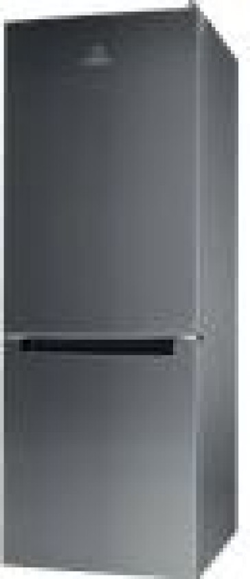 LI6 S2E X Refrigerator,E, Free-standing, Combi, Height 1.59 m, Net fridge 197 L, Net freezer 75 L, Inox INDESIT
