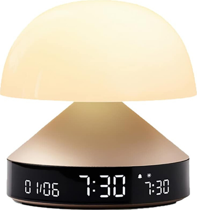 Mina Sunrise vekkerklokke LR153MD (gull)