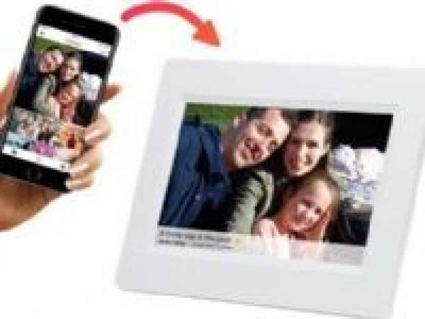 PFF-710WHITE Frameo digital fotoramme Vit 7