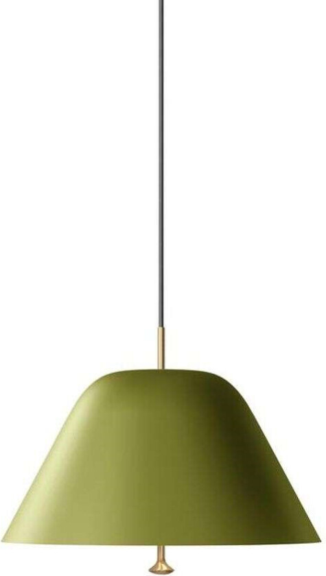Levitate Pendant 40 cm Sage Green / Brass