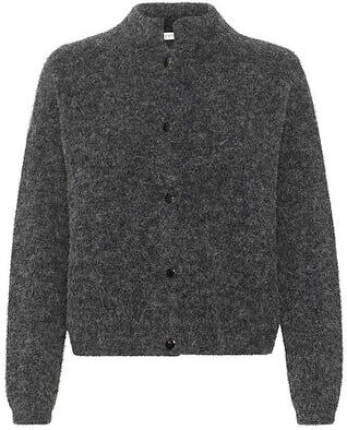 AlphaGZ Short Cardigan - Charcoal Melange M