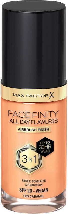 Facefinity All Day Flawless 3-In-1 Foundation #C85 Car