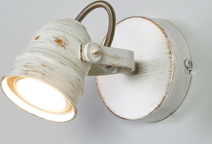 Hvit spot Leonor til GU10-pærer