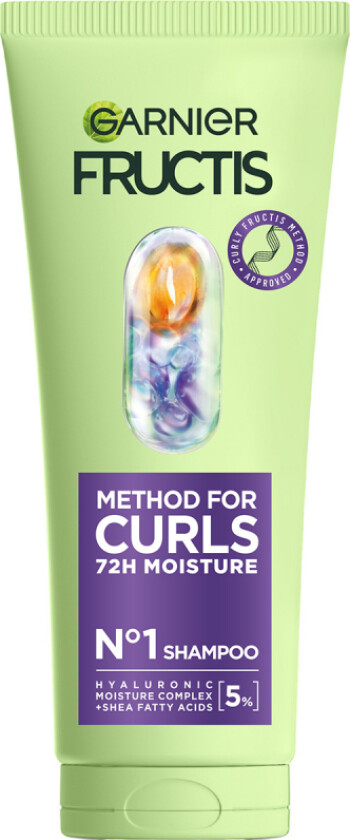 Garnier Fructis Method for Curls Moisturizing Shampoo for Curly H