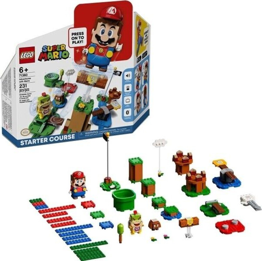 Lego Startbanen På Eventyr med Mario 71360