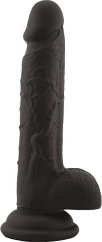 TOYZ4LOVERS Real Safe Rod Slim Black 19cm Dildo