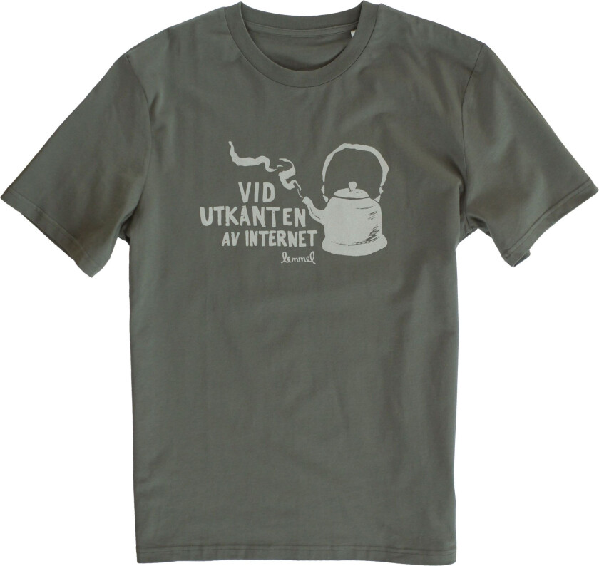 VID UTKANTEN T-SHIRT KHAKI GREEN