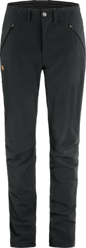 Women's Abisko Trail Stretch Trousers 38 Long, Black