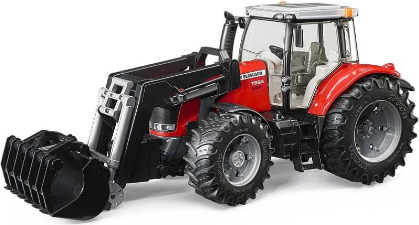 Bilde av Massey Ferguson 7624 Traktor Med Frontgrabb