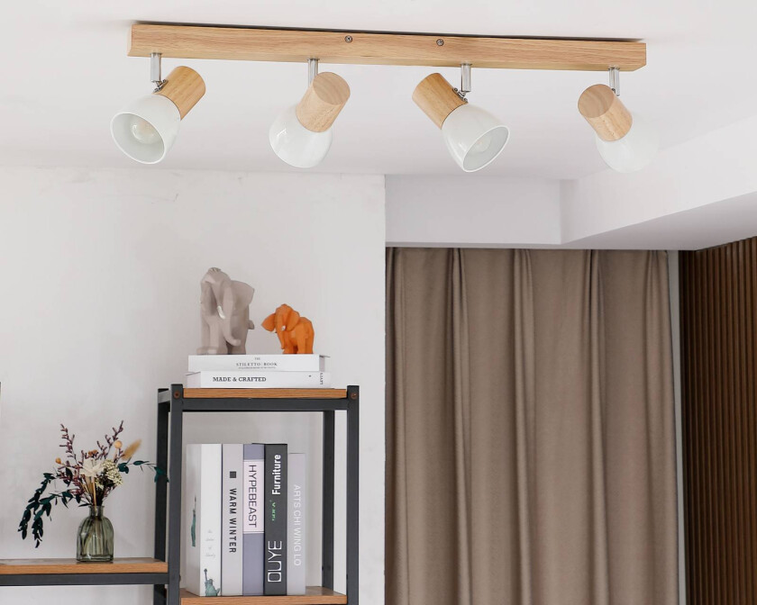 Takspot i tre Thorin med hvite skjermer