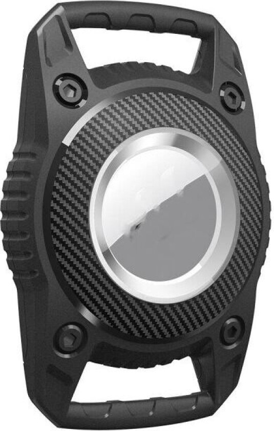 Vanntett holder til Apple AirTag for hundehalsbånd Sort