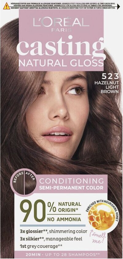 L'Oréal Paris Casting Natural Gloss 523 Hazelnut Light Brown