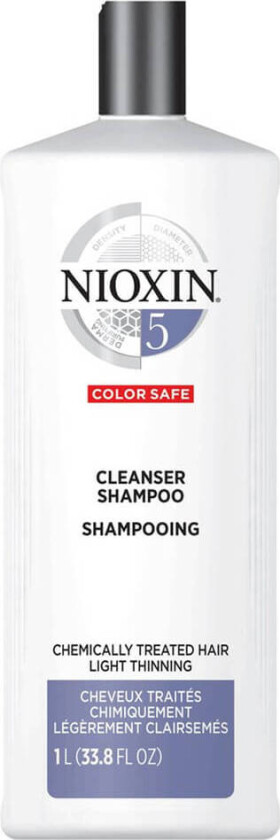 Nioxin System 5 Cleanser, 1000 ml Nioxin Shampoo