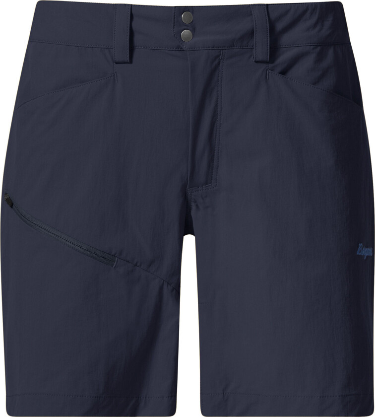 Bergans Of Norway Rabot Light Softshell Shorts Women Navy Blue 36