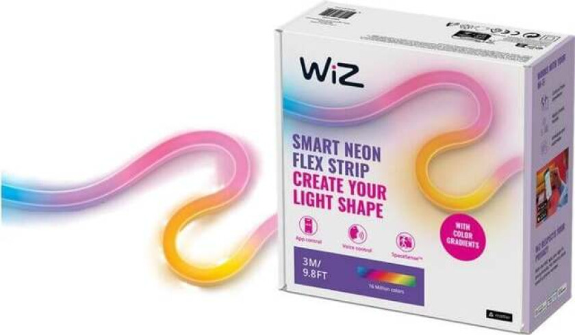 Neon flex strip LED 3 meter Wifi - Fullfarge