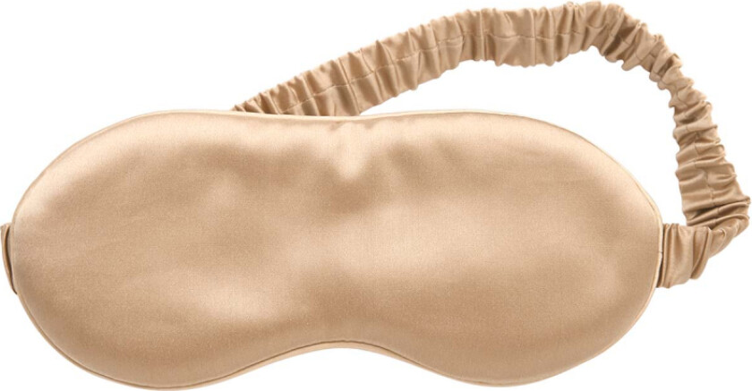 Lenoites Mulberry Sleep Mask With Pouch, Beige
