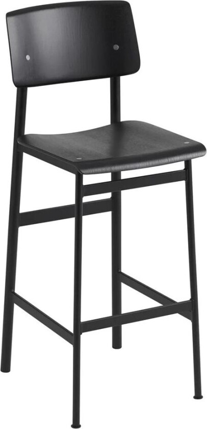 Loft Bar Stool 75 cm Black/Black