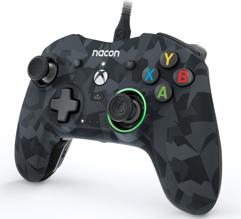 Wired Pro Compact Controller Grey Camo - Gamepad - Microsoft Xbox One