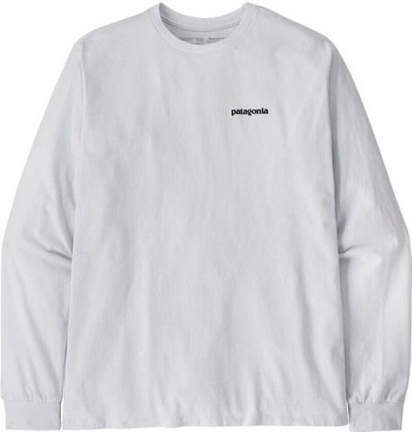 L/s P-6 Logo Responsibili-Tee Ms Whi/White S