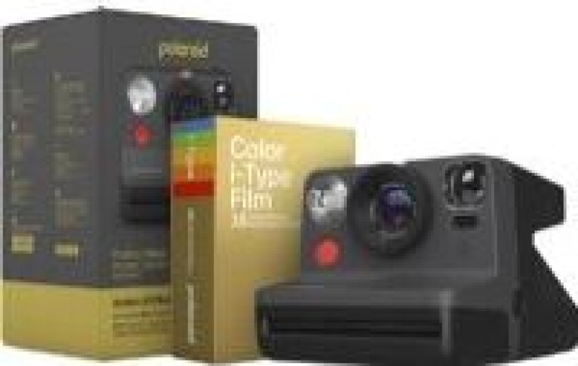POLAROID NOW GEN 2 E-BOX Black GOLDEN MOMENTS EDITION