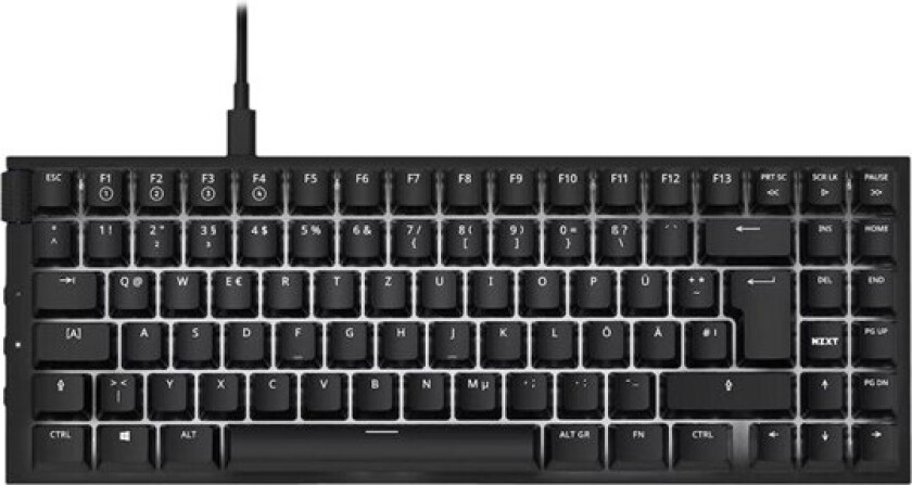 Function MiniTKL - keyboard - QWERTZ - German - matte black - Tastatur - Tysk - Svart