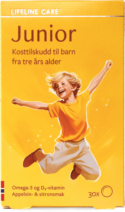 Kosttilskudd Junior, 30 geléputer