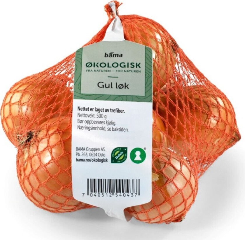 Løk Gul 500g Økologisk