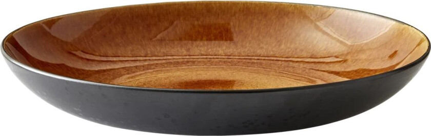 fat Ø40 cm Svart-amber