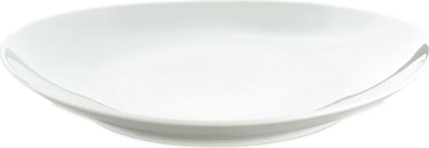 Plate oval large Serie Originale 29.5 x 25.5 cm White