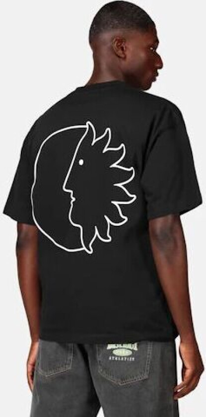 Face Skate t-skjorte Brun Male L