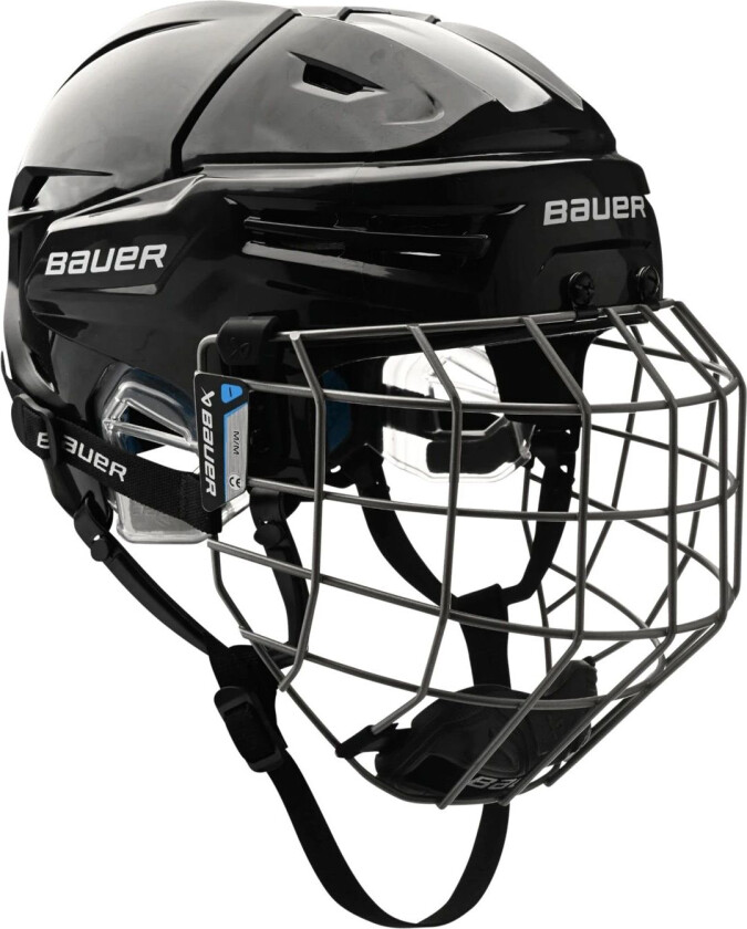 bauer S23 RE-AKT 65 Helmet-Combo 23/24, hockeyhjelm, unisex White