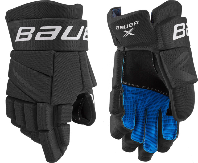 bauer S21 Bauer X Glove - Sr 23/24, hockeyhanske senior BLACK/WHITE