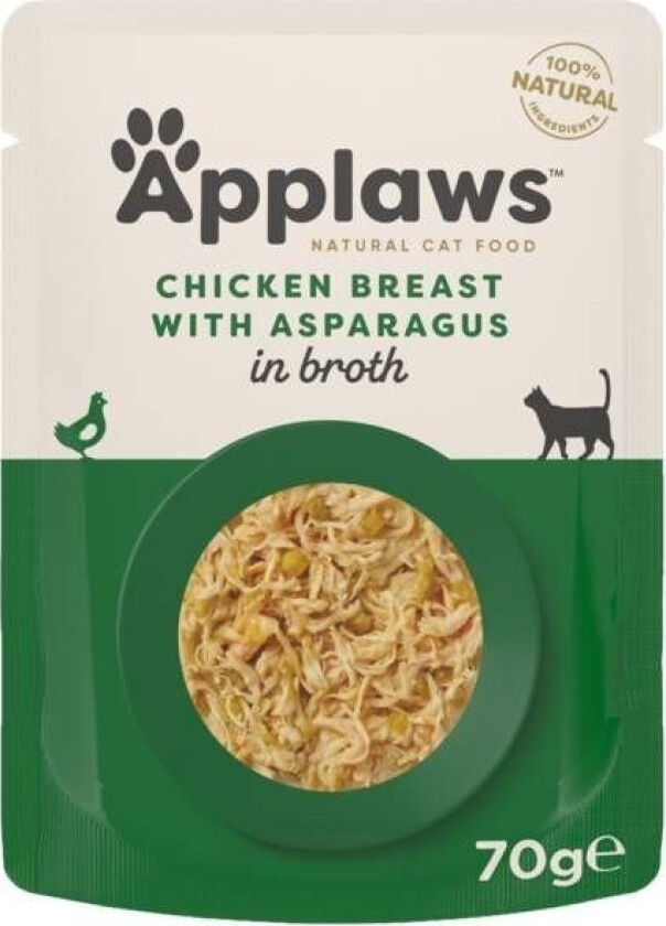 Bilde av Applaws Cat Chicken & Asparagus