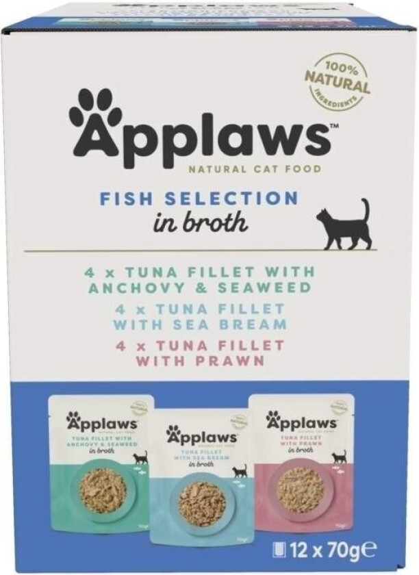 Applaws Cat Fish in Broth Multipack