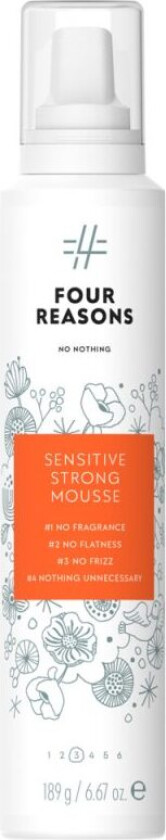 No Nothing  Sensitive Strong Mousse (200ml)