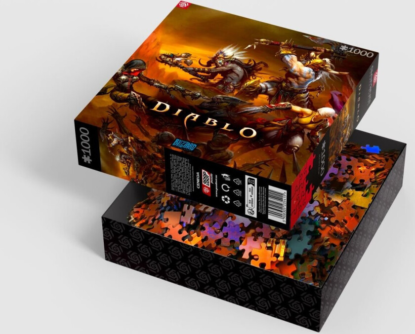 Good Loot Gaming Puzzle - Diablo: Heroes Battle Puslespill 1000 Brikker