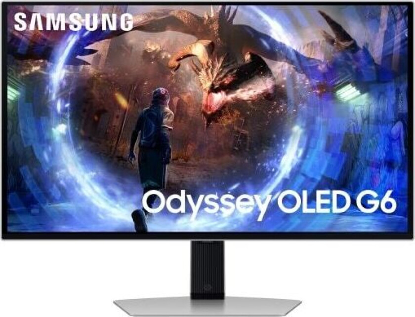 Odyssey G60SD, 68,6 cm (27"), 2560 x 1440 pixlar, Quad HD, OLED, 0,03 ms, Silver