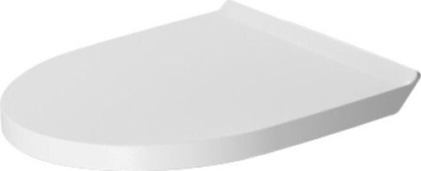 Durahvit No.1 toalettsete, soft close, hvit