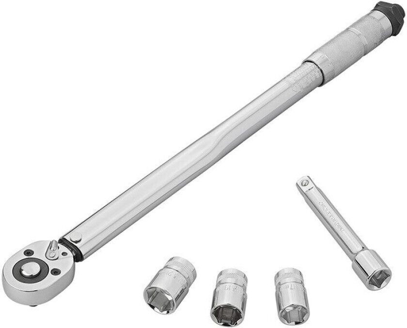 Momentnøkkel i etui