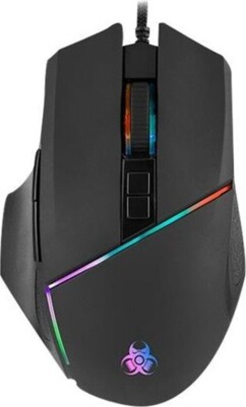 GameZone ARRTA RGB - Mus - Optisk - 8 - Svart