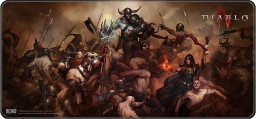 Blizzard Diablo Iv Heroes Gaming Musematte Xl