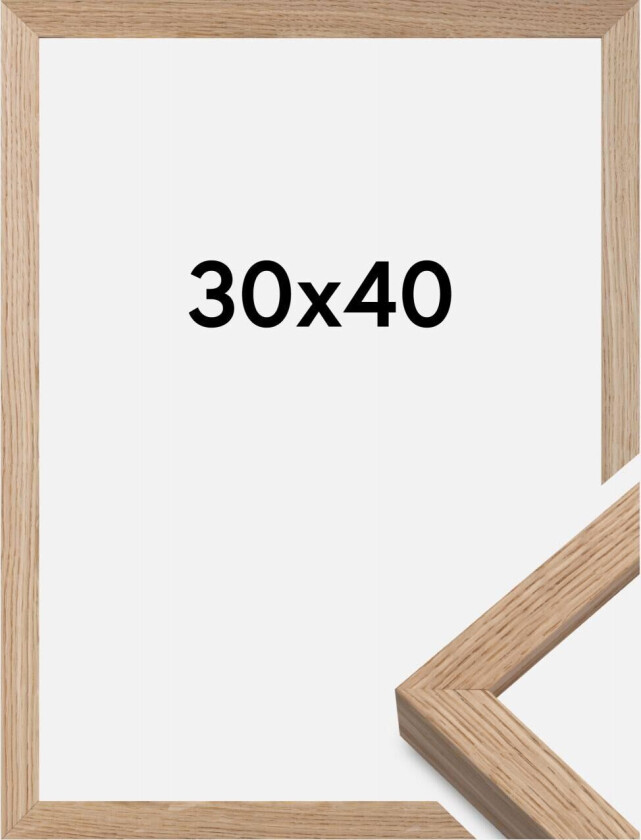 Ramme Amanda Box Eik 30x40 Cm