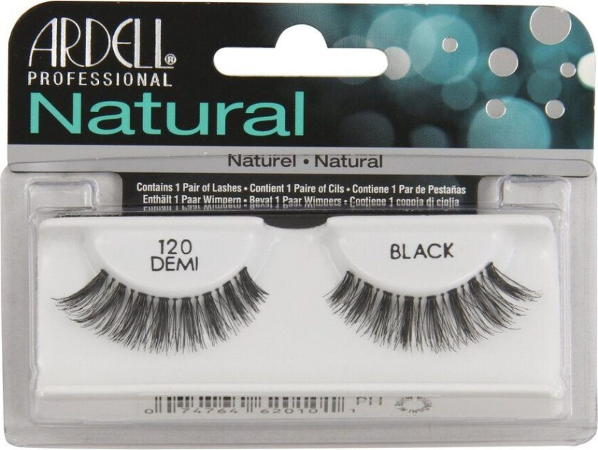 Bilde av Natural Strip Lashes 120 Demi Black