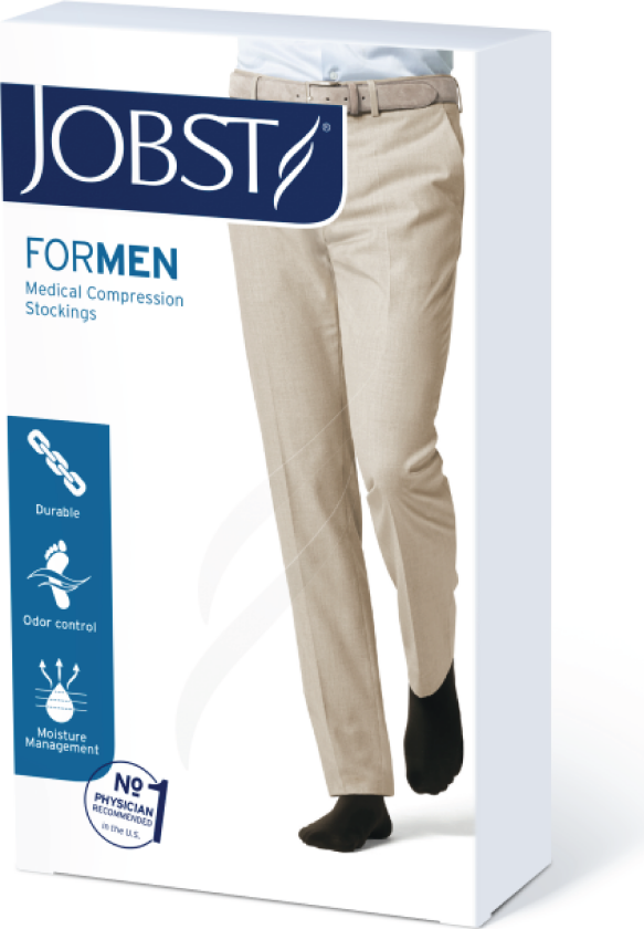 Jobst For Men  Lår Sort M