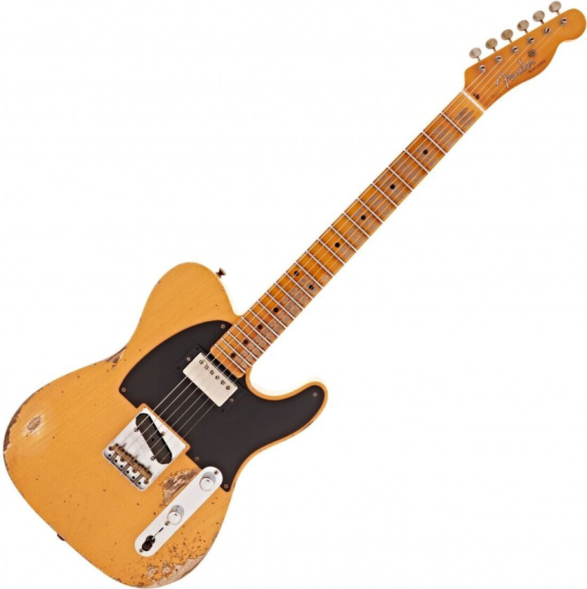 53 HS Tele Heavy Relic Aged Butterscotch Blonde