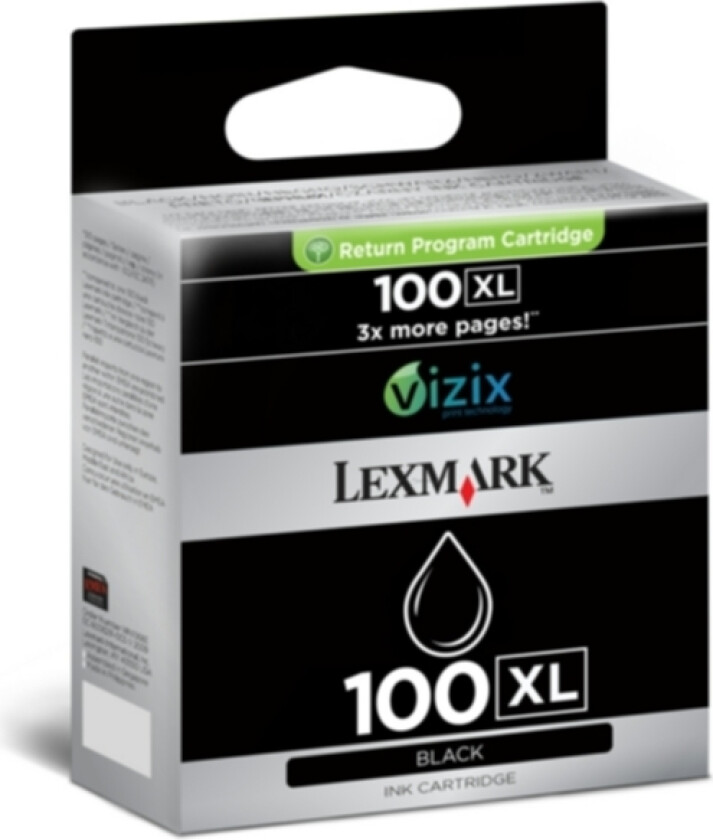 100XL Blekkpatron svart, 510 sider