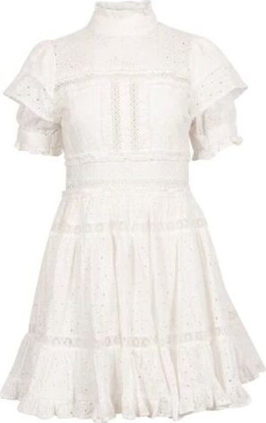 Iro Mini Lace Dress - White