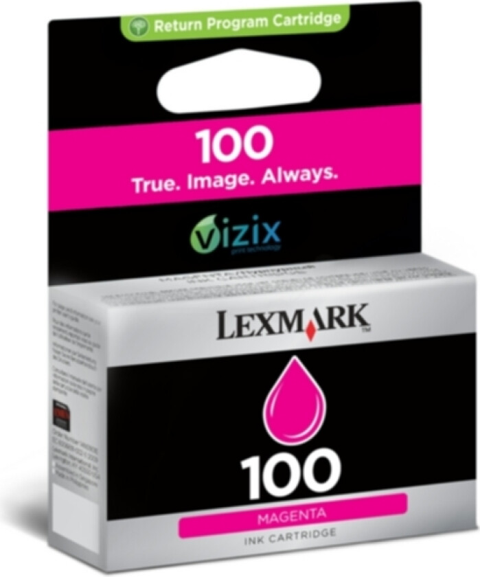 100 Blekkpatron magenta, 200 sider